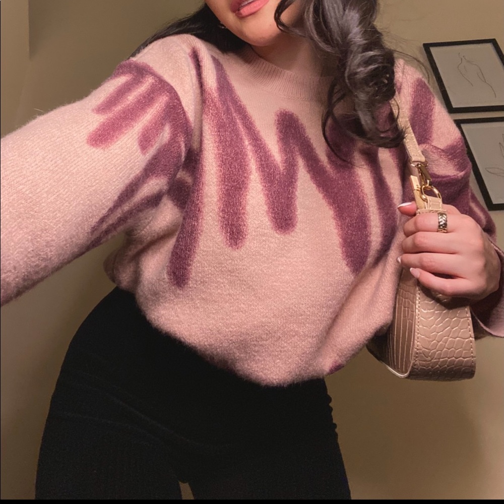 Pink Crewneck Sweater
